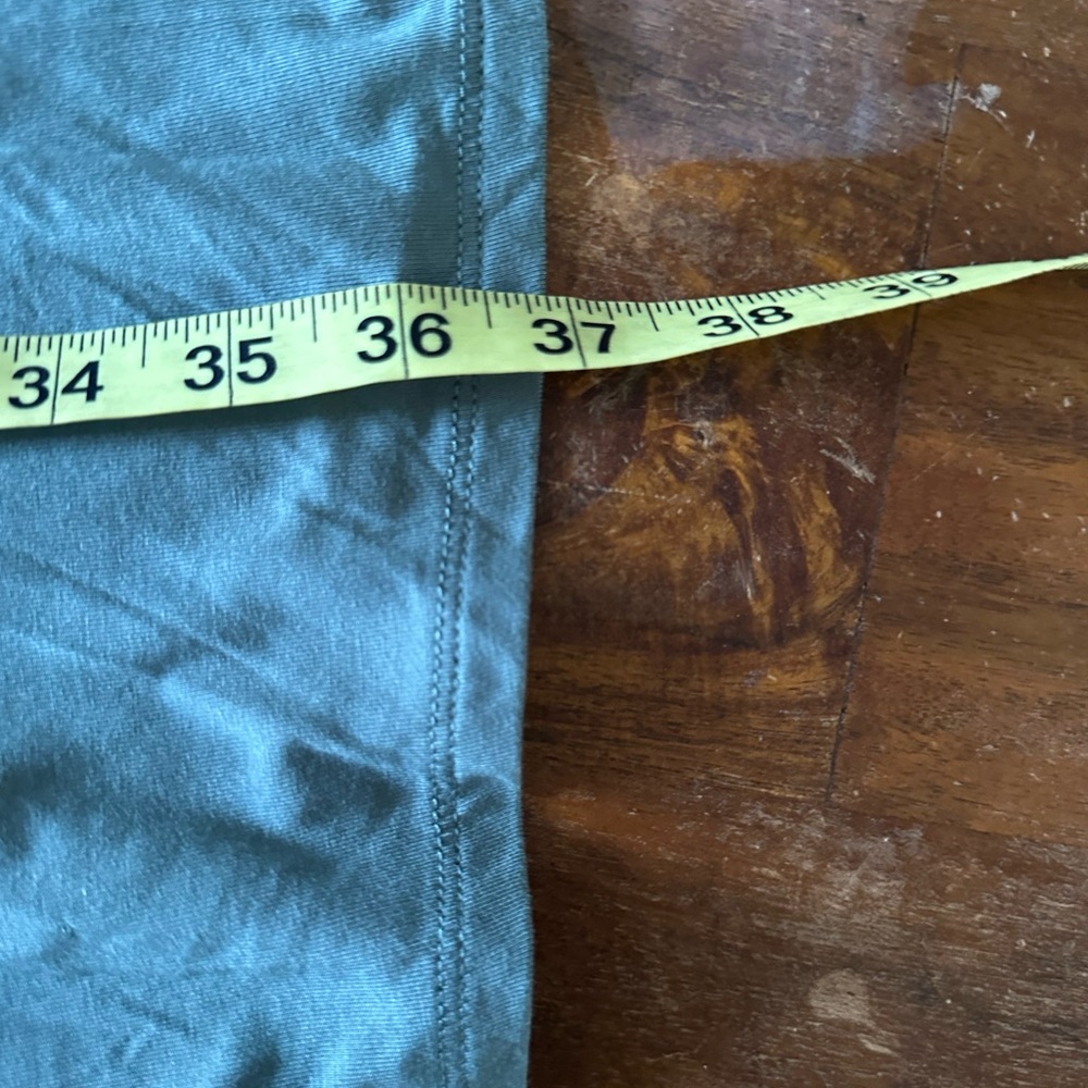 Stitch Fix Market & Spruce Alison Olive Green Pocket stretch knit T-Shirt Dress - Picture 5 of 7
